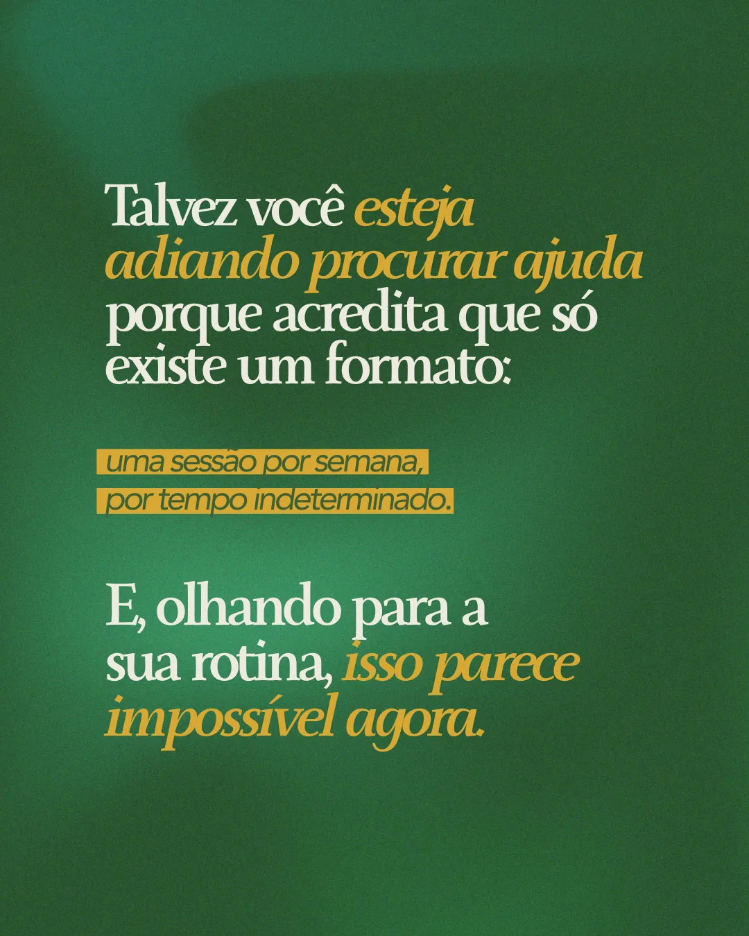 Julia Bertoldo, slide 2 de 8: Nem toda dor precisa do mesmo caminho de cuidado