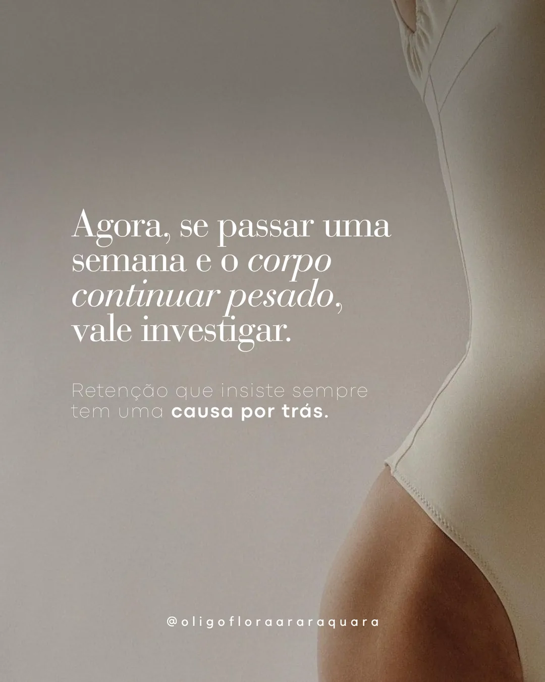 Oligoflora, slide 7 de 7: Sua meia deixou marca no tornozelo esse fim de semana?